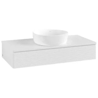Villeroy & Boch Antao Waschtischunterschrank 1000x190x500mm L09110GF mit Beleuchtung mit Struktur FK/AP: GF/0