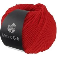 LANA GROSSA MERINO SOFT Wolle Häkelwolle, 125 m (Weiches Mischgarn aus Merinowolle und Mikrofaser), 50 g