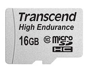 Transcend Hochbelastbare | ts16gusdhc10v | Flash-Speicherkarte (microSDHC/SD-Adapter inbegriffen)