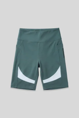 Hochtaillierte kurze Sportleggings
