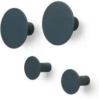 blomus Wandhaken PONTO Set 4 Wandhaken Kleiderhaken für die Wand, Türen