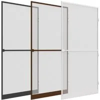 Waidmeister Insektenschutz-Tür Waidmeister Fliegengittertür Balkontür 100x215cm ALU