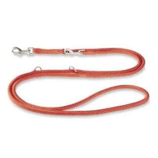 Wolters K2-Tauprogramm Führleine, Hundeleine orangenrot 2 m, 9 mm