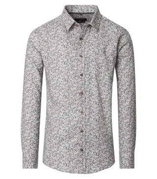 CASAMODA - Freizeithemd silber - Gr. - XXL
