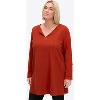 Sheego T-Shirt Longshirt Langarm