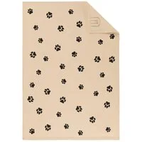Cawö Home Geschirrtuch Cuisine WE LOVE DOGS Paws 6247, (1-tlg)