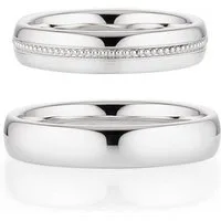 Bruno Banani Trauring Schmuck Geschenk Ehering Hochzeit Damenring Herrenring, Made in Germany