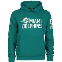 New Era Hoodie NFL Miami Dolphins Team Logo and Name