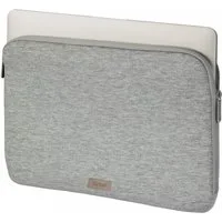 Hama Laptoptasche Notebook-Tasche Schutz-Hülle Jersey 13" Grau, Sleeve Cover Laptop passend für 13" 13,3" 13,5" 13,6 Zoll