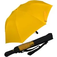 iX-brella Taschenregenschirm Trekking Golf-Taschenschirm XXL mit Umhängetasche, mit riesigem 124cm Dach-Durchmesser