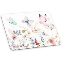 itenga Mauspad itenga Mauspad Schmetterling Deluxe 22 x 18 cm Kunststoff rutschfest