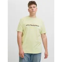 Jack & Jones PlusSize Print-Shirt JORCANGGU TEE SS CREW NECK FST PLS mit Logo Print