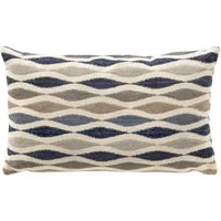 Dutch Decor Kissenhülle 'Tula' Dark Denim - Blau