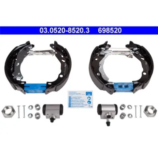 ATE Bremsbackensatz hinten Citroen C2 C3 Peugeot 1007