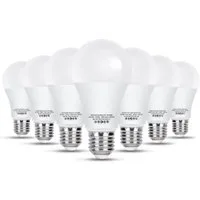 Great Jacob LED-Leuchtmittel A60 LED Lampe E27 10W entspricht 104W,  6500K, 1600Lm
