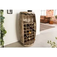 riess-ambiente Weinregal BODEGA 100cm natur, Weinfass-Optik