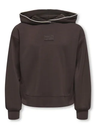 KIDS ONLY - KOGADA LS DETAILED HOOD SWT Coffee Bean - Gr. - 164