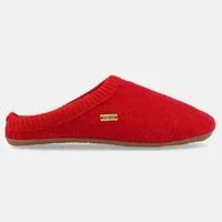 Haflinger Everest Classic Pantoffel aus reiner Schurwolle mit Gummisohle Hausschuh