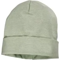 MAXIMO Jerseymütze GOTS BABY-Beanie, Umschlagrand Microringel, Jersey, UV 50 (1-St) Baumwolljersey