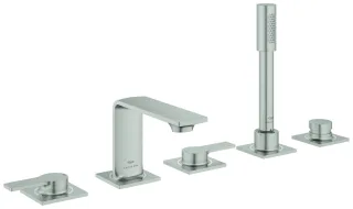 GROHE 5-Loch Wannenarmatur Allure 25221_1 supersteel, 25221DC1 25221DC1