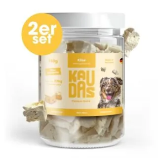 KAUDAS KäsePur Natursnack 2x150 g