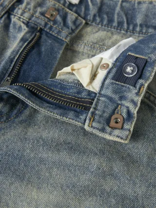 NAME IT - NKMRYAN DNM BERMUDA 3800-IM NOOS Vintage Medium Blue Denim - Gr. - 128