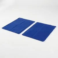 HAC24 Hundematte 2x Kühlmatte Hundekühlmatte Kühldecke Kühlunterlage, Selbstkühlend für Hunde & Katzen 40 x 50 cm Wiederverwendbar