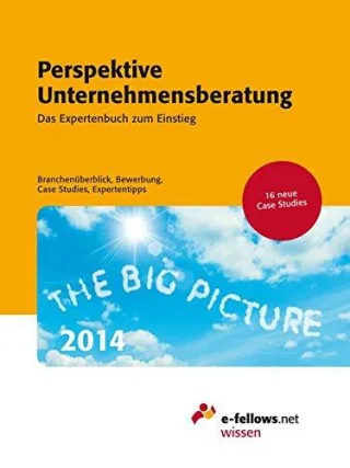 Perspektive Unternehmensberatung 2014: Das Expertenbuch zum Einstieg. Branchenüberblick Bewerbung Case Studies Expertentipps (e-fellows.net-Wissen)