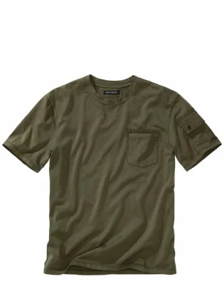 Mey & Edlich Herren Goldnugget-Shirt Grün 100 % Baumwolle