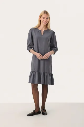 Kleid Feminine Form dark grey