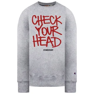 Champion x Beastie Boys Herren Grauer Pullover