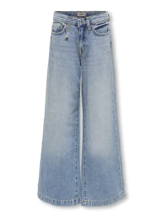 KIDS ONLY - KOGBROOME HW WIDE DNM TAI medium blue denim - Gr. - 158