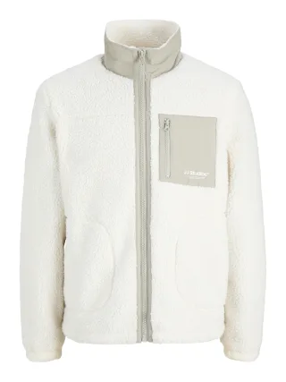 JACK&JONES - JJESOHO TEDDY JACKET AW26 NOOS Grau - Gr. - XL