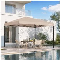 Sekey Faltpavillon 300x300 cm Pop-Up Pavillon Wasserdicht Gartenzelt höhenverstellbar, UV-Schutz 50+ Gartenpavillon für Garten Camping