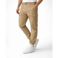 Smith & Solo Cargohose Herren, Hose Lang Chino mit Kordelzug