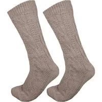 Trachtenland Socken Kurze Trachtensocken Robin - Braun