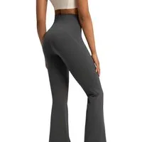 NEXORA Leggings Sporthose, Bootcut Leggings, Yogahose mit Bootcut, Sportleggings blickdicht & figurbetont, atmungsaktiv