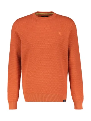 LERROS - O-NECK BUENDCHEN spicy orange - Gr. - XXXL