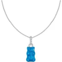 THOMAS SABO Kette mit Anhänger THOMAS SABO x HARIBO Schmuck: Kette mit Goldbär, mit Kristallglas, Zirkonia (synth)