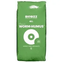 Biobizz Blumenerde Wurmhumus Sack, mit Biodünger, 40 Liter