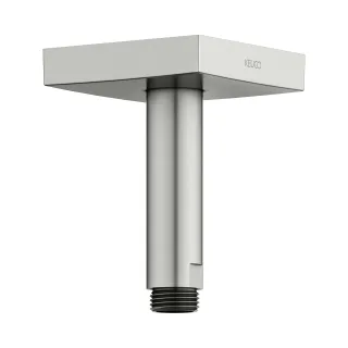 Keuco Brausearm Edition 300 53089, Deckenanschluss, 100 mm,Edelstahl-finish, 53089060102 53089060102