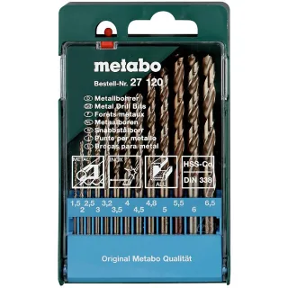 Metabo HSS-Co-Bohrerkassette - 13 teiliges Set - 627120000