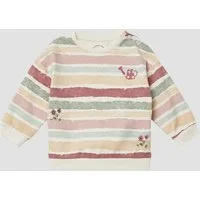 s.Oliver Sweatshirt Sweatshirt Sweatshirt mit All-over-Print