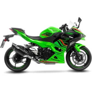 LeoVince Sportauspuff LV-14 R BLACK Kawasaki Ninja 500 /SE Bj.2024-2026 EURO5/5+ /ABE/eintragungsfrei