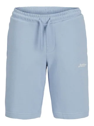 JACK&JONES - JPSTGORDON JJBEAU SWEAT SHORTS JNR chambray blue - Gr. - 140