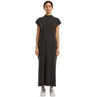 Build Your Brand Sweatkleid Ladies Vintage Long Dress Damen langes Kleid