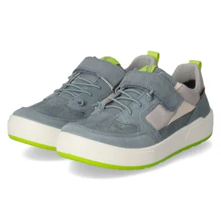 Superfit Low Sneaker MAVERICK - Gr. 30 - Blau - Leder & Textil