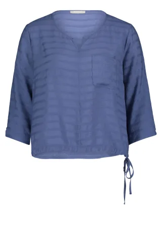 Betty & Co - Casual-Bluse Blau - Gr. - 38