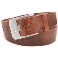 COLOGNEBELT Ledergürtel OM61-RL-Dunkelbraun MADE IN GERMANY, Dunkelbraun Kürzbar, 100 % Echtleder, Unisex