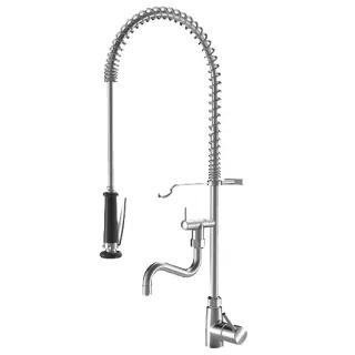 KWC Hebelmischer GASTRO Schwenkauslauf, A200 B 270, chromeline,121275 121275